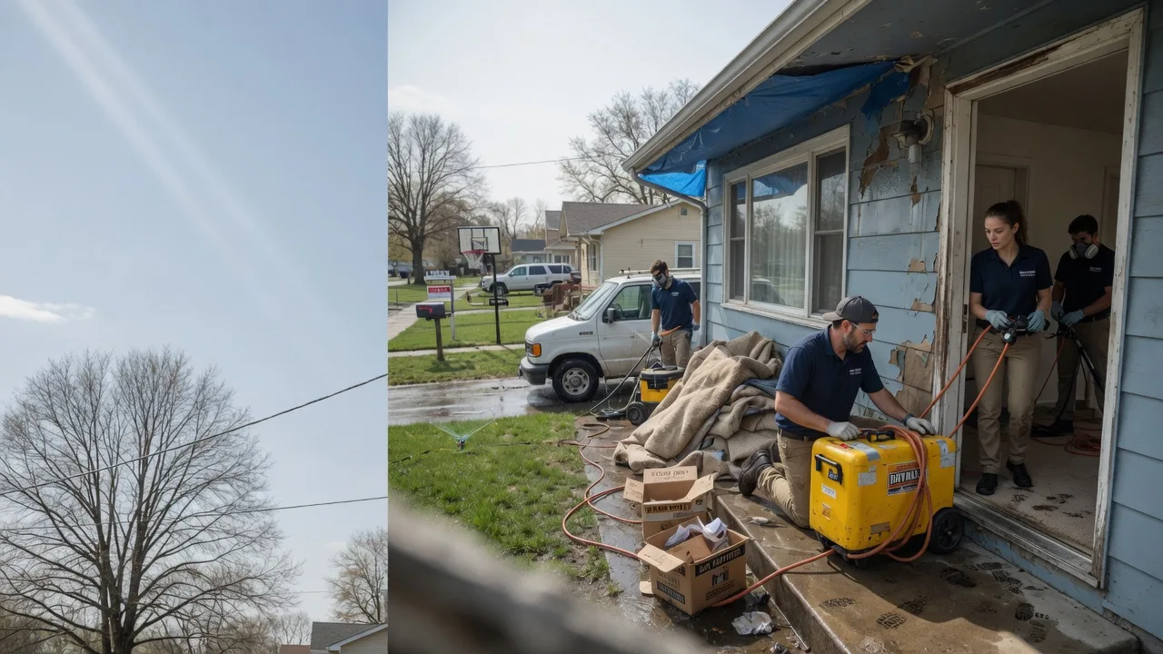 Basement Flood Cleanup in Hay Springs, NE near me